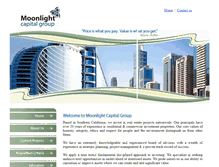 Tablet Screenshot of moonlightcapital.com